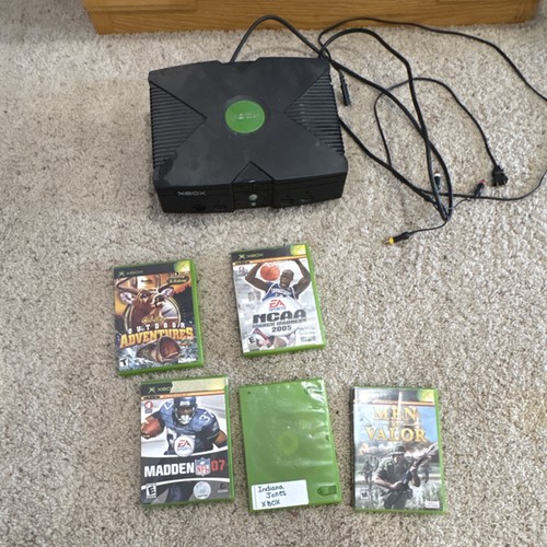 Microsoft xbox console - console, av